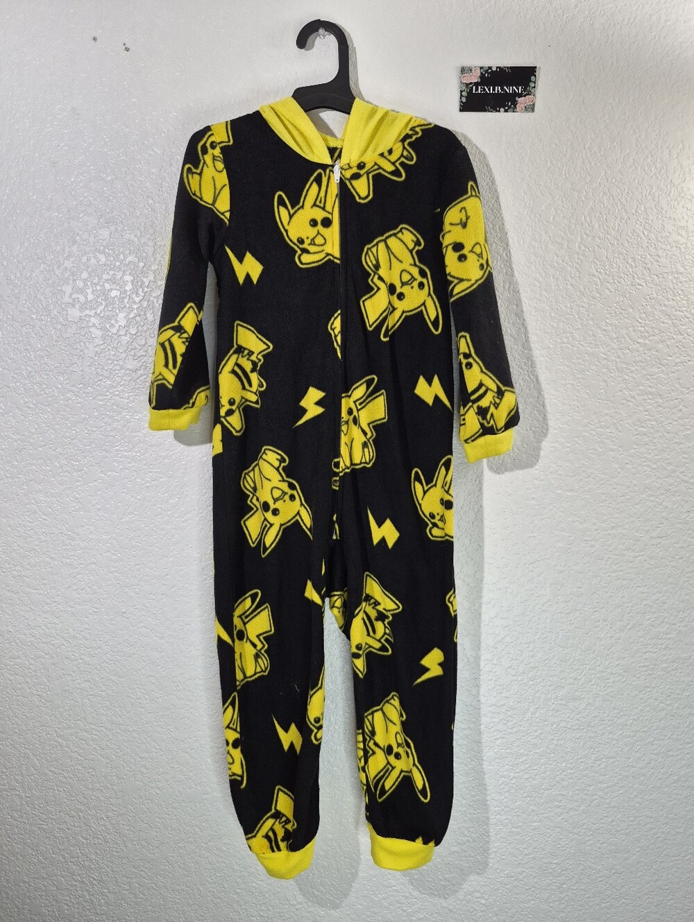 Pokemon Black And Yellow Pj Set For Sale